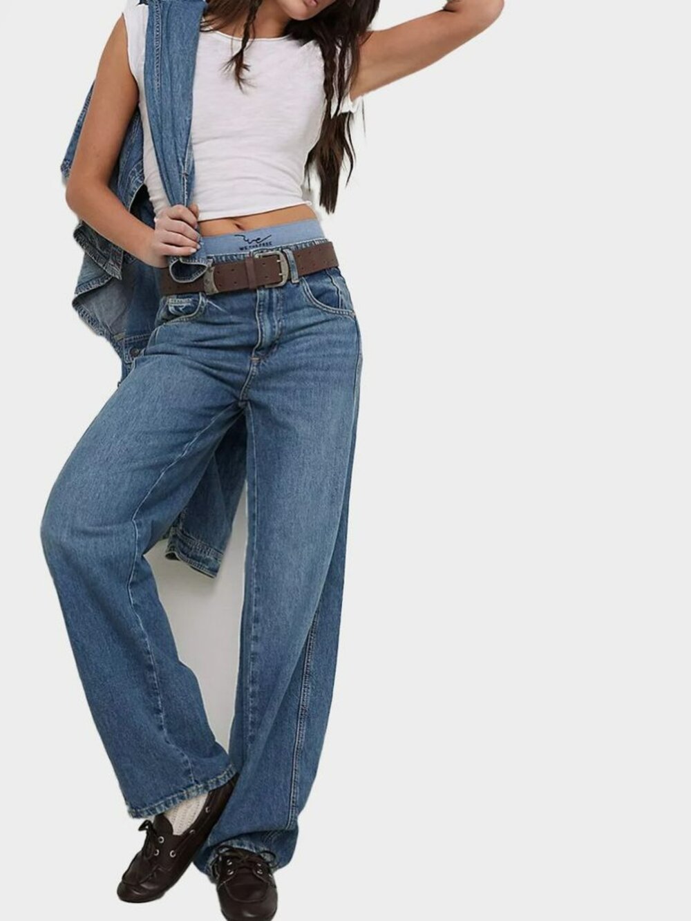 FREE PEOPLE Aster Straight-Leg Jeans